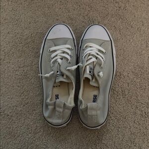 Converse Gray and White Sneakers